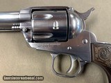 Ruger NM Vaquero Fast Draw .357/.38 Special SS 4&5/8 - minty - 3 of 9