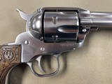 Ruger NM Vaquero Fast Draw .357/.38 Special SS 4&5/8 - minty - 5 of 9
