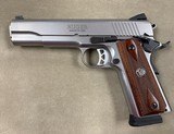 Ruger 1911 .45 acp Stainless - excellent - 3 of 7