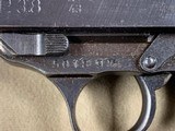 Walther P38 9mm AC43 -excellent - 5 of 12