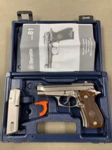 Beretta 84FS .380acp Nickel - minty