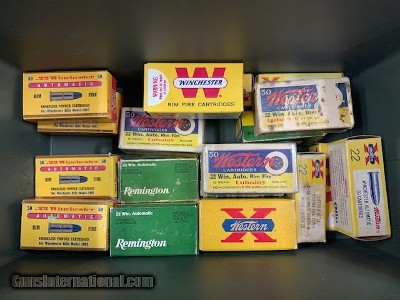 Winchester .22 Auto - various makes as shown