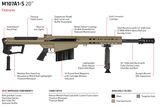 Barrett M107A1-S .50 Cal Semi Auto - NIB - - 1 of 2