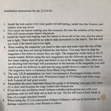 Uzi .22 Rimfire Conversion Kit Subgun Ordnance; - 2 of 6