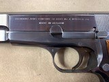 Browning Hi Power 9mm Belgian Circa1969 99% High Condition - 2 of 10