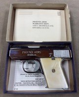 Phoenix Arms Raven .25 Auto Pistol - minty in box - 1 of 4