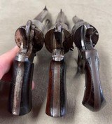 Lot of 3 Antique Revolvers 2 Pinfire & 1 rimfire - original - 3 of 5