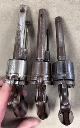 Lot of 3 Antique Revolvers 2 Pinfire & 1 rimfire - original - 4 of 5