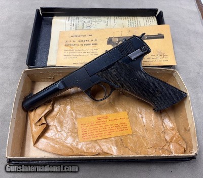 High Standard H-D Military .22lr in box w/papers