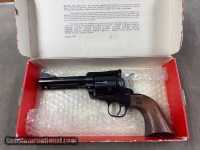 Ruger Early NM Blackhawk .357 4&5/8 Inch - original box