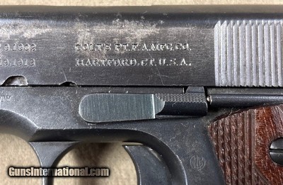 Colt 1911 .45 Circa 1914 - REDUCED - Image 3 of 14