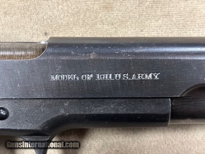 Colt 1911 .45 Circa 1914 - REDUCED - Image 7 of 14