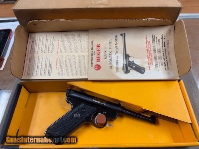 Ruger Mark II .22lr - vintage stone new