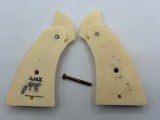 Smith & Wesson Pre Ban Ivory K Frame Square Butt Grips - minty - 3 of 10