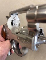 Smith & Wesson Nickel 4 Inch Model 10-6 .38 Special Revolver - high condition - 10 of 10