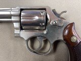 Smith & Wesson Nickel 4 Inch Model 10-6 .38 Special Revolver - high condition - 2 of 10