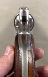 Smith & Wesson Nickel 4 Inch Model 10-6 .38 Special Revolver - high condition - 5 of 10