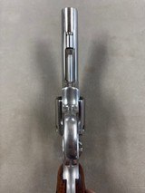 Smith & Wesson Nickel 4 Inch Model 10-6 .38 Special Revolver - high condition - 7 of 10