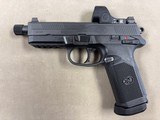FN FNX 45 w/ Trijicon SRO w/ Socom Case - Image 2 of 5
