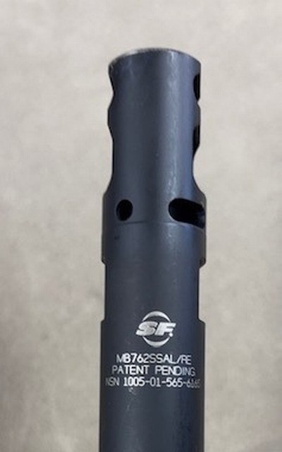 Remington 700 Custom - 6.5X47 Lapua w/ Surefire Muzzle Brake & Riton 3 Conquer 6-24X50 FFP - Image 9 of 9