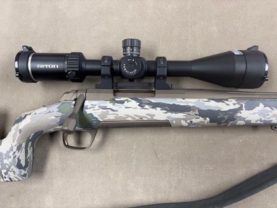 Browning X-Bolt Hells Canyon - 6.8 Western w/ Riton 1 Conquer 6-24X50 SFP - Image 2 of 10
