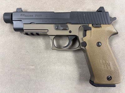 Sig Sauer P220 Combat TB - 45 ACP w/Suppressor Sights - Image 3 of 8