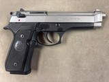 Beretta 96 Duo-Tone Stainless Slide .40 S&W - Unfired Estate Gun - Image 2 of 6