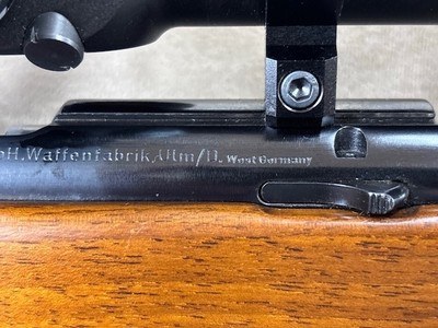 Anschutz Model 54 - .22LR - Excellent! w/Scope & Target Sights - Image 6 of 12
