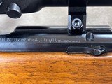 Anschutz Model 54 - .22LR - Excellent! w/Scope & Target Sights - Image 6 of 12