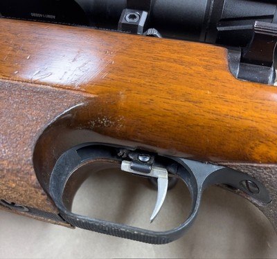 Anschutz Model 54 - .22LR - Excellent! w/Scope & Target Sights - Image 9 of 12
