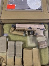 FN FNX .45 Tactical FDE - Excellent! w/SOCOM Case - Image 1 of 7