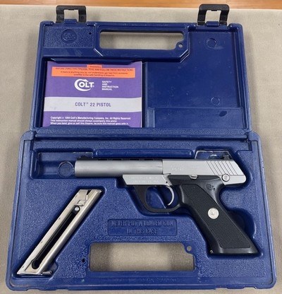 Colt .22 Automatic in box - .22LR - Very Good! - Image 1 of 7