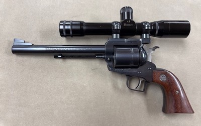 Ruger Super Blackhawk .44 Magnum w/ Burris 4X Pistol Scope - Image 1 of 5