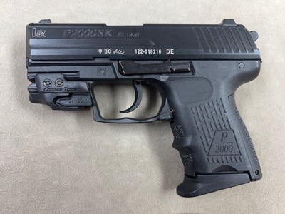 Heckler & Koch P2000SK 40 S&W w/ Crimson Trace Laser - Like New! - Image 4 of 7