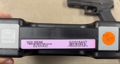 Glock 22 Gen 5 40 S&W - Unfired in Box! - Image 2 of 5