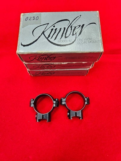 Kimber Of Oregon Model 82, 84, 89 Scope Base Rings