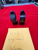 Kimber Of Oregon Model 82, 84, 89 30mmEngraved Scope Base Rings - 2 of 3