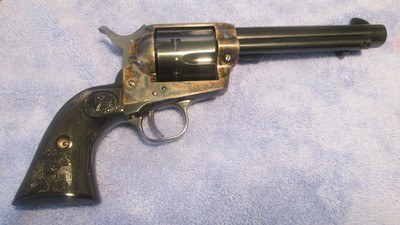 Extremely Rare German Proof Marked Colt 2nd Gen 1972 SAA .357 Mag 5.5” Brl - Image 2 of 15