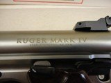 Ruger Mark IV 40108 22LR Limited Edition Competition Series with CRKT Knife - 12 of 16