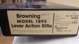 Browning Model 1895 Limited Edition Lever Action Rifle Grade 1 .30-06 Springfield - 1 of 15