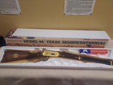 WINCHESTER 94 TEXAS SESQUICENTENNIAL .38-55 WIN SADDLE RING CARBINES, 18 1/2 INCH BARREL - 1 of 17