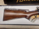 NIB BROWNING MODEL 65 GRADE 1 LIMITED EDITION LEVER ACTION RIFLE IN .218 BEE - 2 of 6