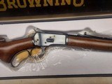 NIB BROWNING MODEL 65 GRADE 1 LIMITED EDITION LEVER ACTION RIFLE IN .218 BEE - 3 of 6