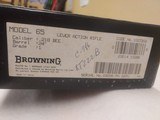 NIB BROWNING MODEL 65 GRADE 1 LIMITED EDITION LEVER ACTION RIFLE IN .218 BEE - 6 of 6