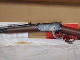 WINCHESTER, MODEL 94, 38-55, TRAILS END, HUNTER, CASE COLOR, 20” OCTOGON BARREL, - 8 of 10