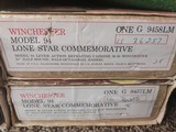 Winchester, Model 94, Lone Star Commemorate Set, 30-30 win. - 20 of 20