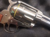 LIKE NEW, RUGER NEW VAQUERO REVOLVER, MODEL 00554, 45 COLT - 7 of 12