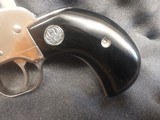 LIKE NEW, RUGER NEW VAQUERO REVOLVER WITH BIRDS HEAD GRIPS, MODEL 00510, 45 COLT - 4 of 12