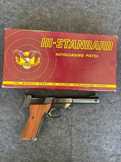 High Standard Supermatic trophy 5.5” 106 Military - Image 1 of 8