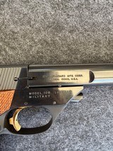 High Standard Supermatic trophy 5.5” 106 Military - Image 5 of 8